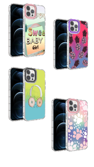 iPhone 14 Pro Max Твърд силиконов кейс Vibrant 