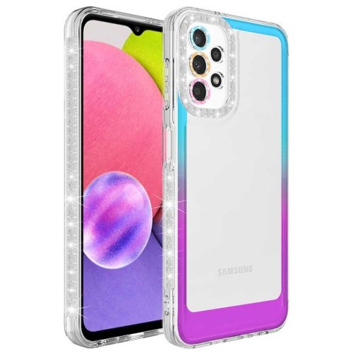Samsung A53 Прозрачен кейс с кант 