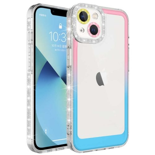 iPhone 14 Прозрачен кейс с кант 
