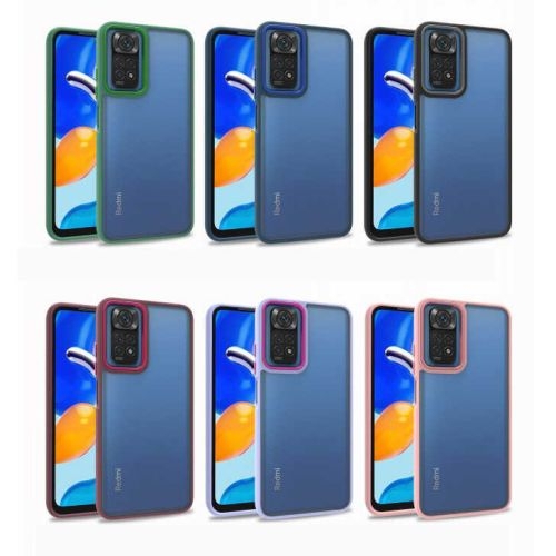 Xiaomi Redmi Note 11S Xiaomi Redmi Note 11 4G Твърд кейс с кант Protective 