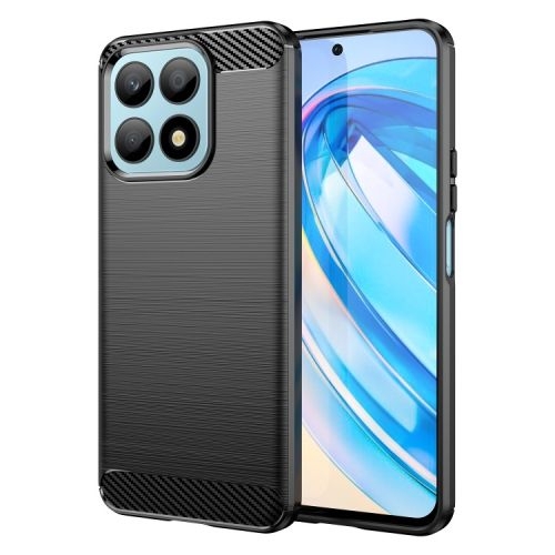 Honor X8A Силиконов кейс Carbon