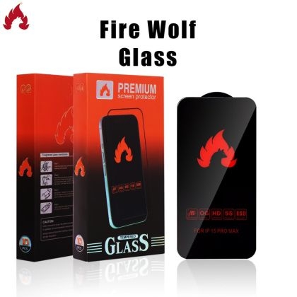 iPhone 14 Pro Max Стъклен протектор OG Glass Fire Wolf