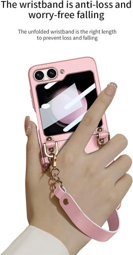 Samsung Z flip 6 Твърд кейс Short strap