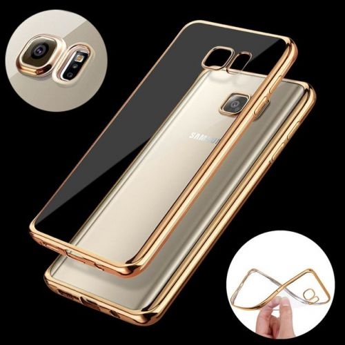  Samsung S5 Прозрачен кейс с кант 