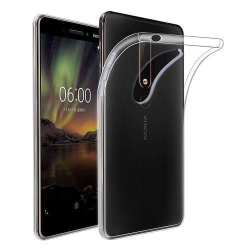 Nokia 6.1 2018 Силиконов кейс прозрачен