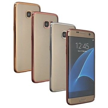 Samsung J5 2016 Прозрачен кейс с кант 