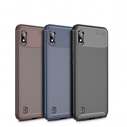 Samsung A10 Силиконов кейс Carbon