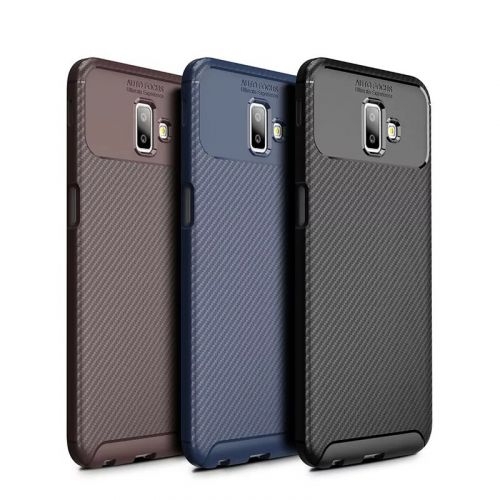 Samsung J6 Plus Силиконов кейс Carbon