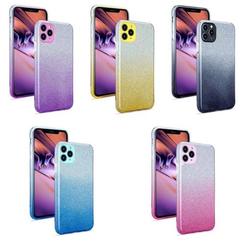 iPhone 11 Pro Max Силиконов кейс с брокат Shining