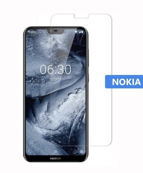 Nokia 6.1 Plus 2018 X6 Стъклен протектор Glass
