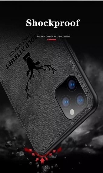 iPhone 11 Pro Max Кожен твърд кейс 3D