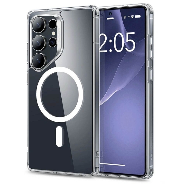 Samsung S25 Ultra Твърд силиконов кейс MagSafe