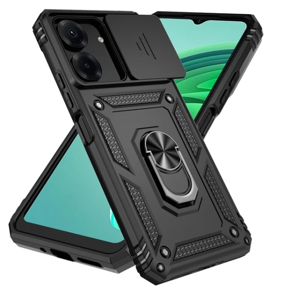 Xiaomi Redmi 13C 4G Твърд удароустойчив кейс Ring Armor