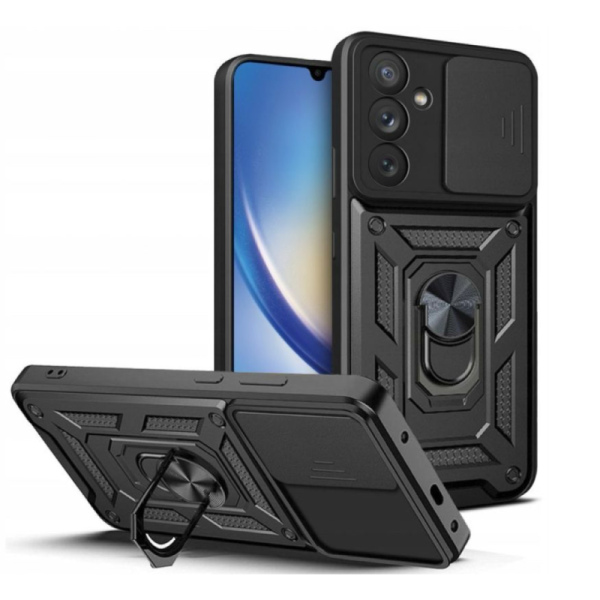 Samsung A15 5G Твърд удароустойчив кейс Ring Armor
