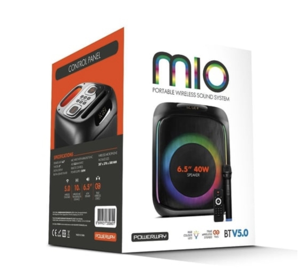 Powerway MIO 40 W Party Karaoke Bluetooth SPEAKER