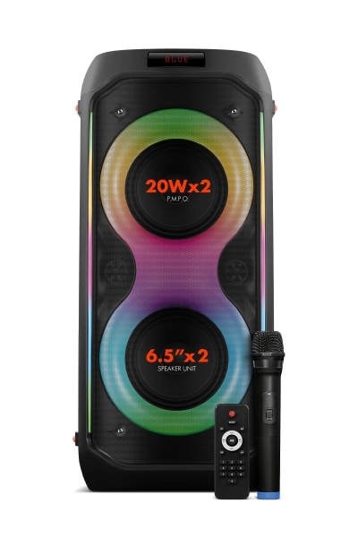 Powerway DUO XL 2X20 W Party Karaoke Bluetooth SPEAKER