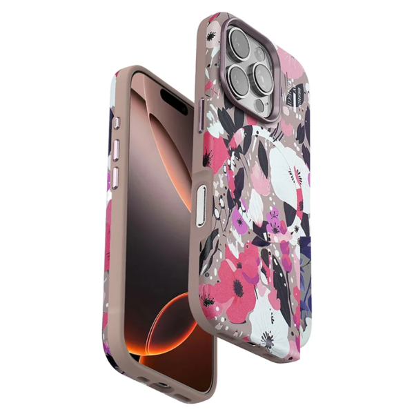iPhone 16 Pro Твърд силиконов кейс Vibrant