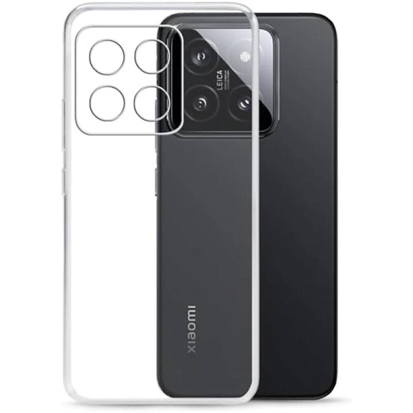 Xiaomi 15 Силиконов кейс прозрачен