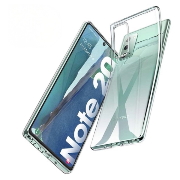 Samsung Note 20 Силиконов кейс прозрачен 