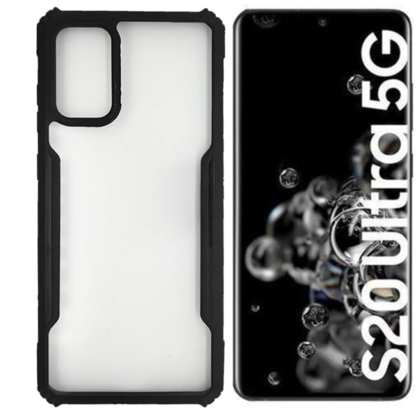 Samsung S20 Ultra Силиконов твърд кейс Anti Shock
