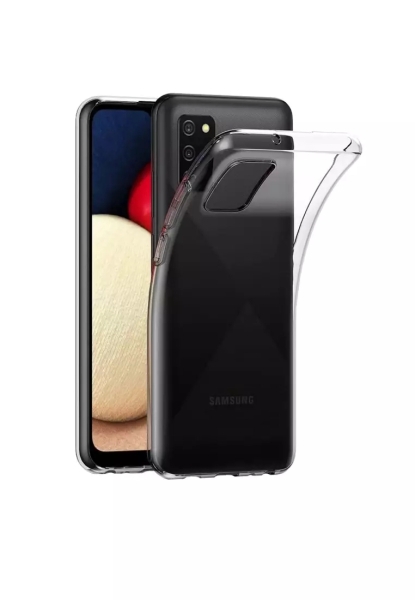 Samsung A02S Силиконов кейс прозрачен 