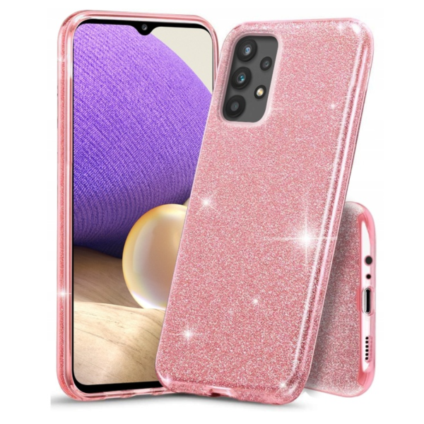 Samsung A52 5G/A52 4G Силиконов кейс с брокат Shining