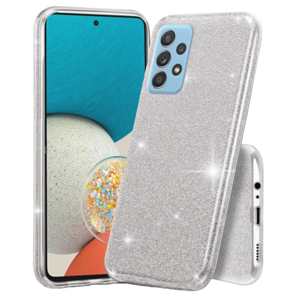 Samsung A72 5G/A72 4G Силиконов кейс с брокат Shining