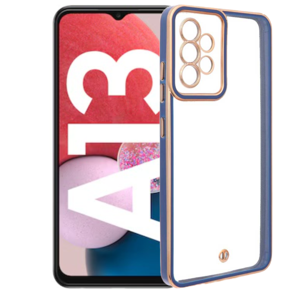 Samsung A13 4G Прозрачен Кейс с Кант
