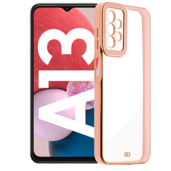 Samsung A13 4G Прозрачен Кейс с Кант