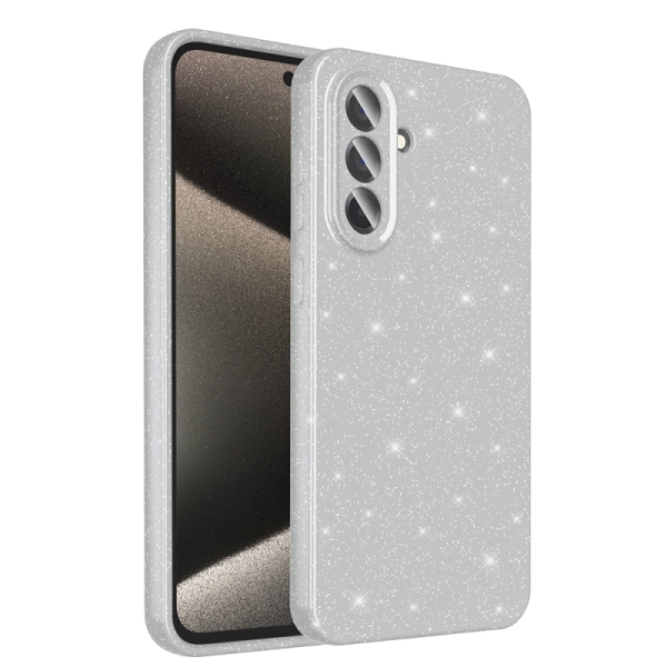 Samsung A56 Samsung A36 Силиконов кейс с брокат Shining 