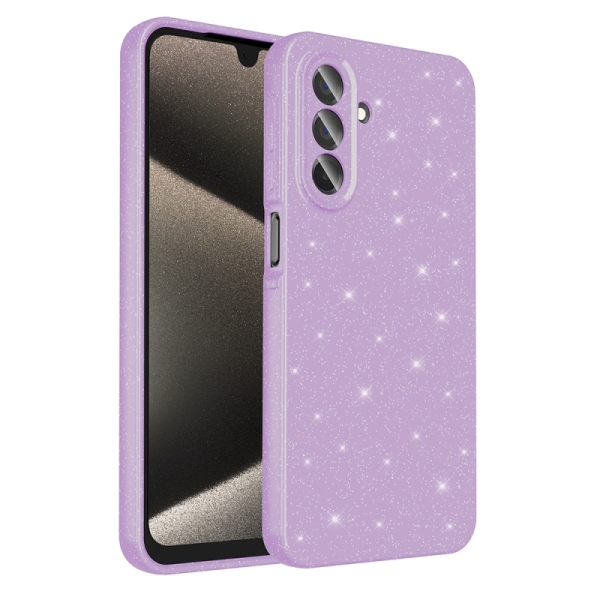 Samsung A26 Силиконов кейс с брокат Shining 