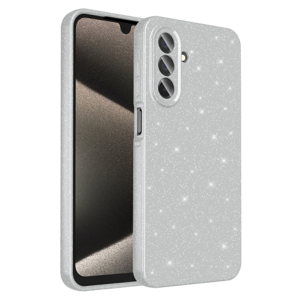 Samsung A26 Силиконов кейс с брокат Shining 