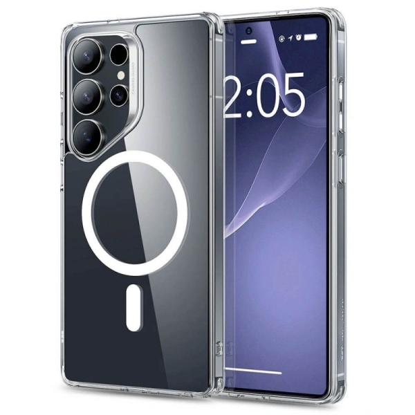 Samsung S25 Ultra Твърд силиконов кейс MagSafe 