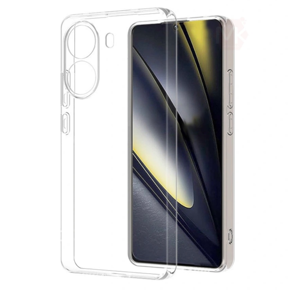 Poco X7 Pro Силиконов кейс прозрачен