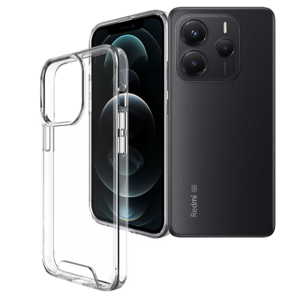 Xiaomi Redmi Note 14 5G Силиконов кейс прозрачен