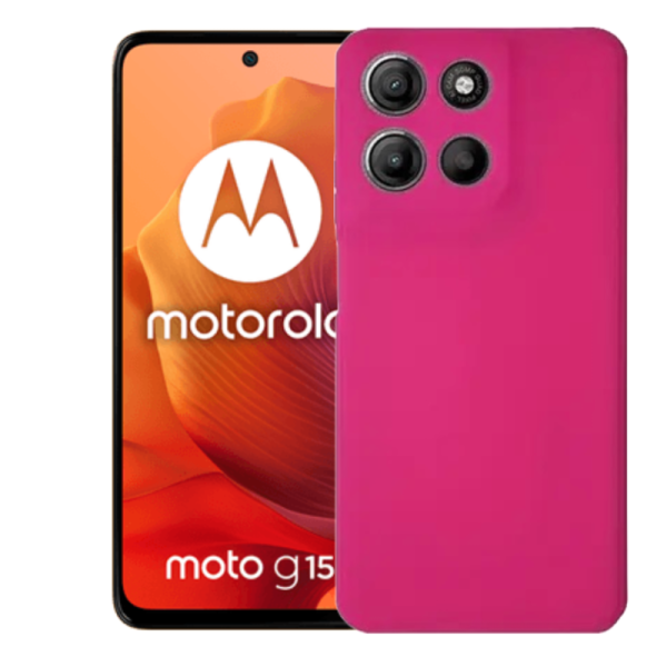 Motorola Moto G15 Силиконов кейс NANO