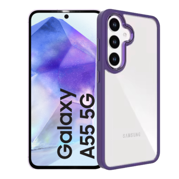 Samsung A55 Твърд кейс с кант Protective 