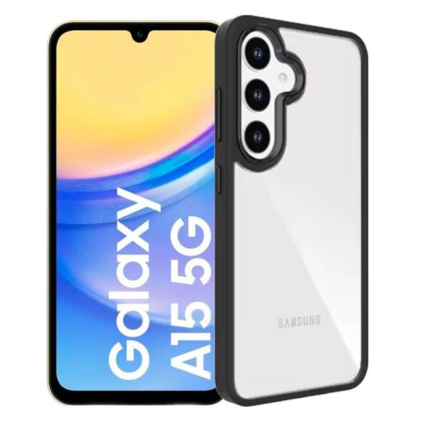 Samsung A15 Твърд кейс с кант Protective 