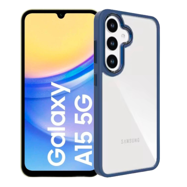 Samsung A15 Твърд кейс с кант Protective 