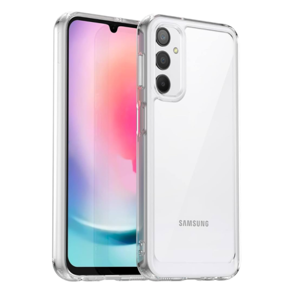 Samsung S24FE SPACE Силиконов кейс прозрачен 
