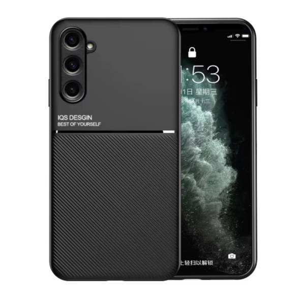 Samsung S24FE Силиконов кейс Carbon