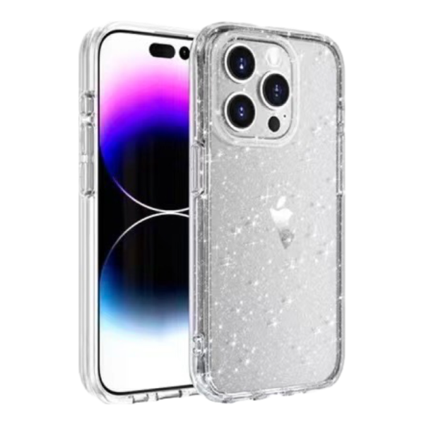 iPhone 15 Pro Силиконов кейс Crystal