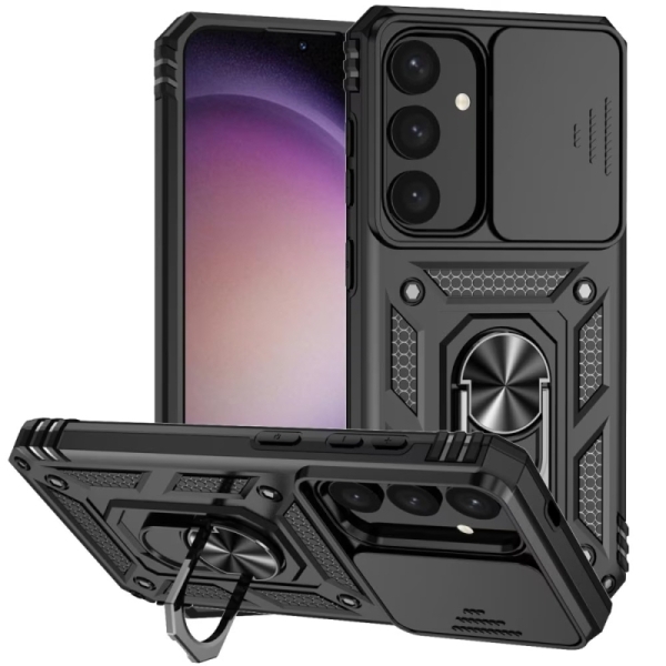 Samsung S24 5G Твърд удароустойчив кейс Ring Armor