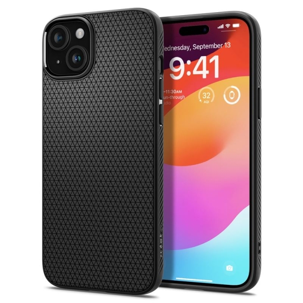 iPhone 15 Plus SPIGEN LIQUID AIR кейс