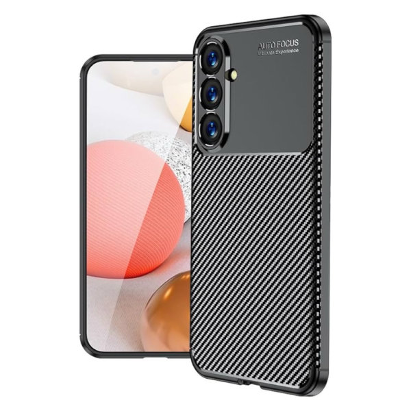 Samsung S23FE Силиконов кейс Carbon