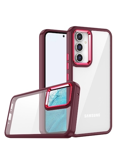 Samsung A14 4G Samsung A14 5G Твърд кейс с кант Protective 