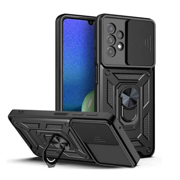Samsung A13 4G Твърд удароустойчив кейс Ring Armor