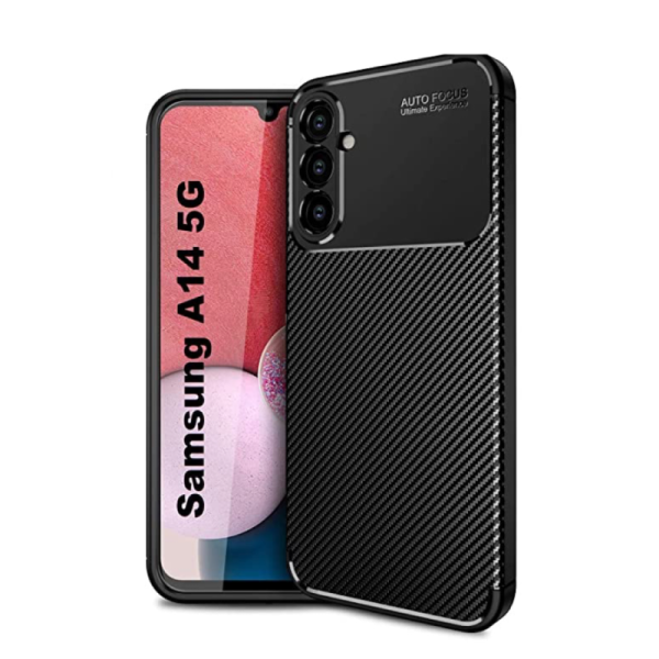 Samsung A14 4G Samsung A14 5G Силиконов кейс Carbon