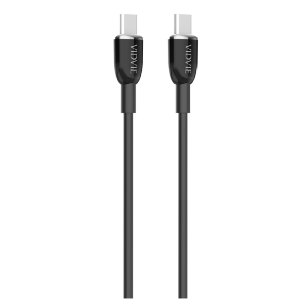 USB кабел VIDVIE CB4012 Type C to Type C 60W 1.2m