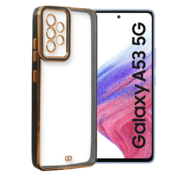 Samsung A53 5G Прозрачен Кейс с Кант